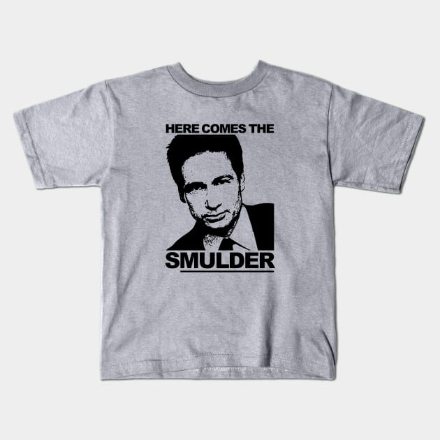 Here Comes the sMulder - X-Files Returns in 2016! Kids T-Shirt by calisuri